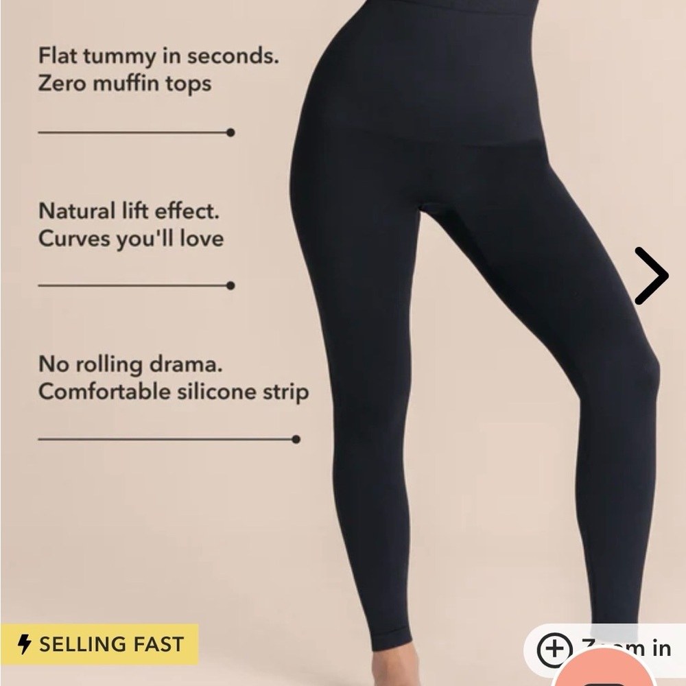 Shapermint Essentials High-Waisted Shaping Leggings - BNWT